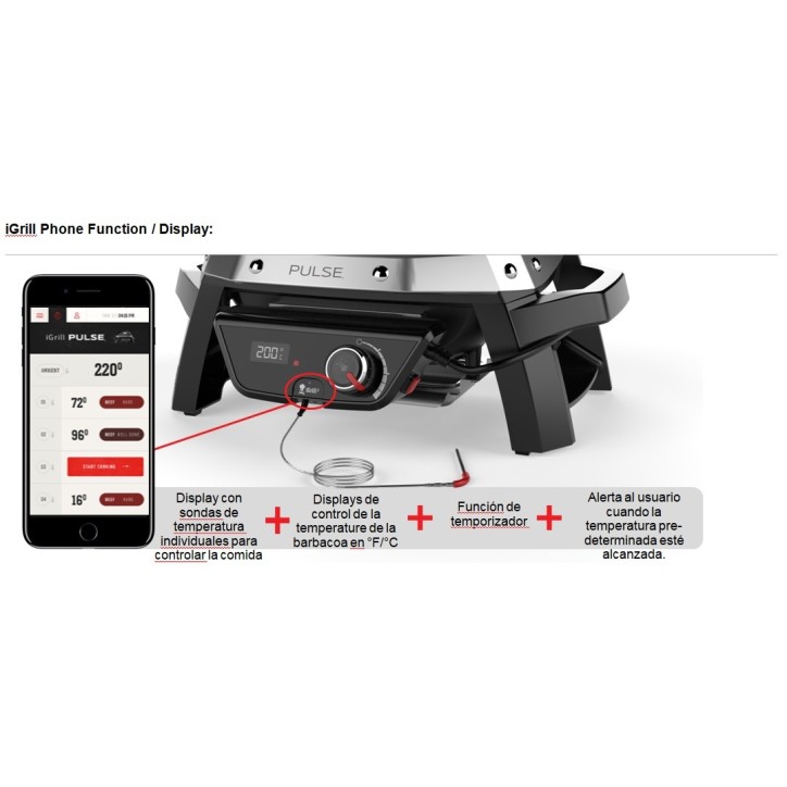 BARBACOA WEBER PULSE 1000 BARBACOA WEBER PULSE 1000