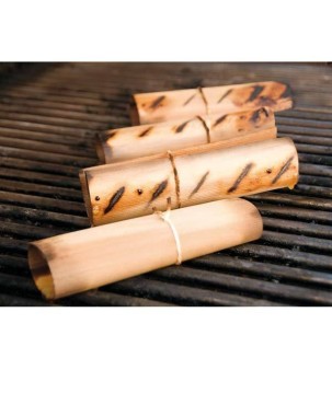 WRAPS DE MADERA DE CEDRO ROJO WEBER