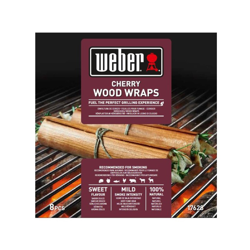 WRAPS DE MADERA DE CEREZO WEBER