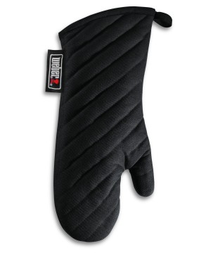 WEBER BLACK BARBECUE MITT
