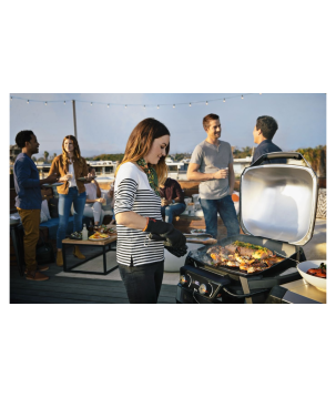 BARBACOA WEBER PULSE 2000 CON CARRO Y MESA