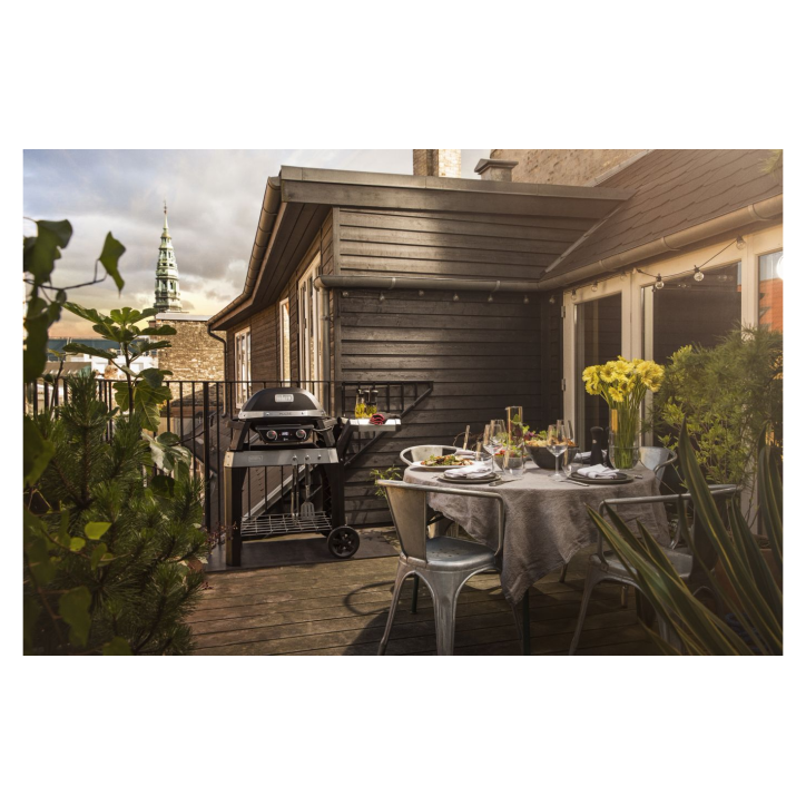 BARBACOA WEBER PULSE 2000 CON CARRO Y MESA BARBACOA WEBER PULSE 2000 CON CARRO Y MESA