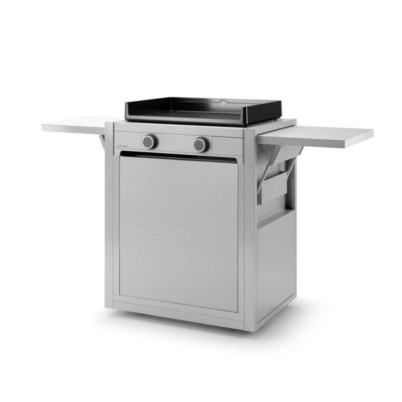 CARRO INOX CERRADO PARA PLANCHA MODERN 60 DE FORGE ADOUR