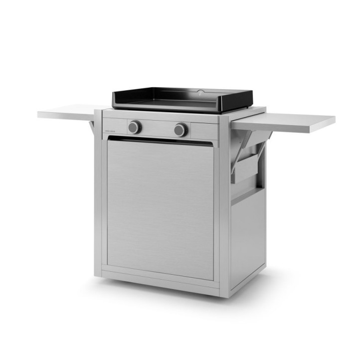 CARRO INOX CERRADO PARA PLANCHA MODERN 60 DE FORGE ADOUR CARRO INOX CERRADO PARA PLANCHA MODERN 60 DE FORGE ADOUR