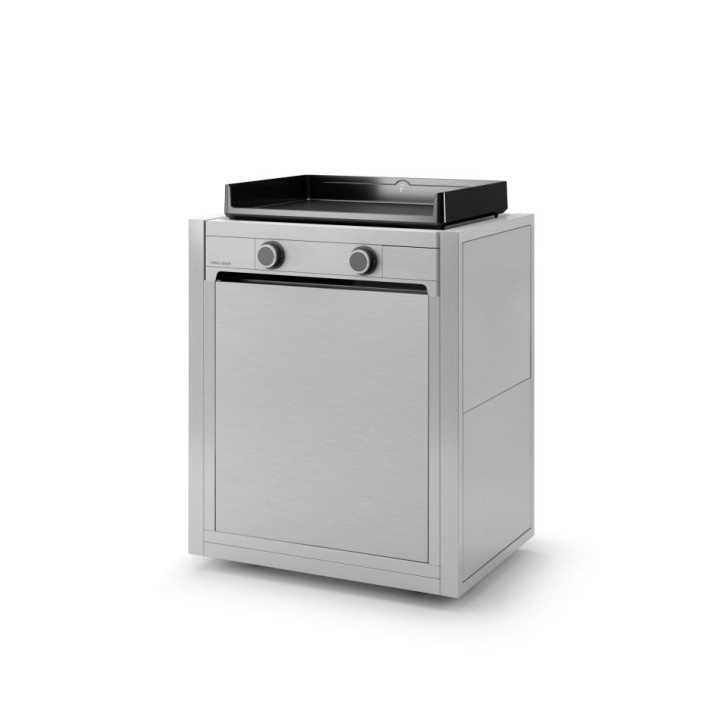 CARRO INOX CERRADO PARA PLANCHA MODERN 60 DE FORGE ADOUR CARRO INOX CERRADO PARA PLANCHA MODERN 60 DE FORGE ADOUR