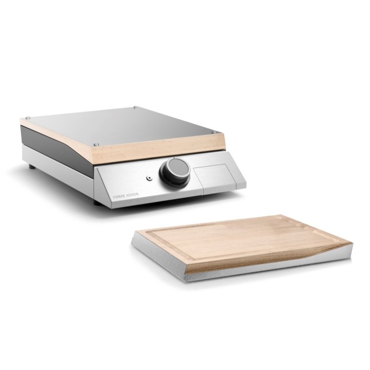 INOX HOOD FOR PLANCHA DOMESTIC WITH CUTTING BOARD FORGE ADOUR INOX HOOD FOR PLANCHA DOMESTIC WITH CUTTING BOARD FORGE ADOUR