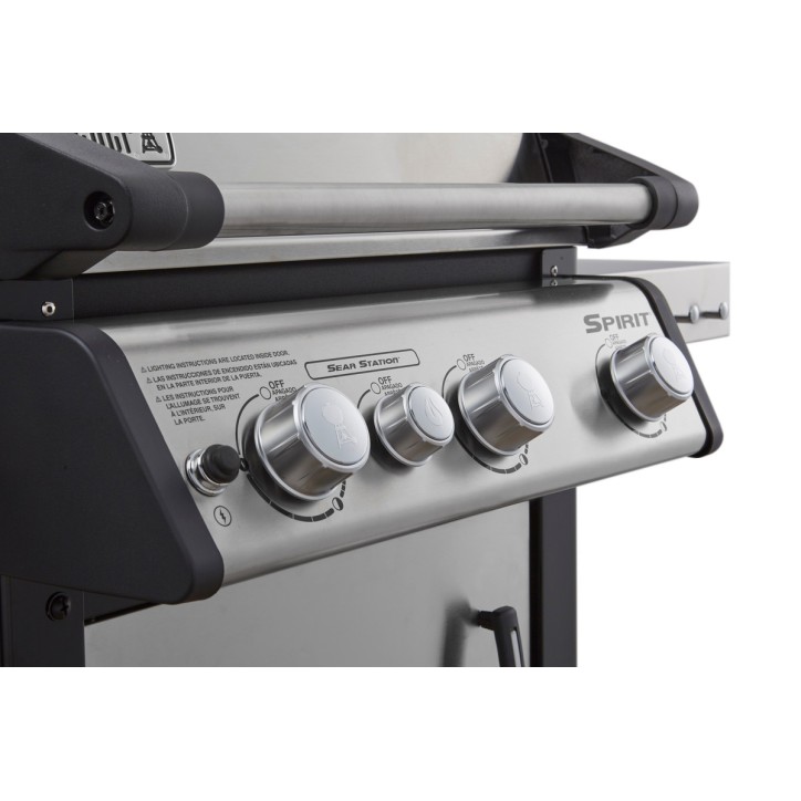 BARBECUE WEBER SPIRIT PREMIUM SP-335 INOX GBS À BRÛLEUR LATÉRAL BARBECUE WEBER SPIRIT PREMIUM SP-335 INOX GBS À BRÛLEUR LATÉRAL
