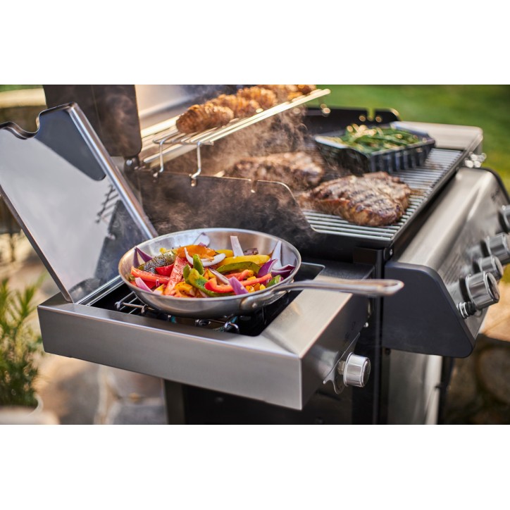 BARBECUE WEBER SPIRIT PREMIUM SP-335 INOX GBS À BRÛLEUR LATÉRAL BARBECUE WEBER SPIRIT PREMIUM SP-335 INOX GBS À BRÛLEUR LATÉRAL