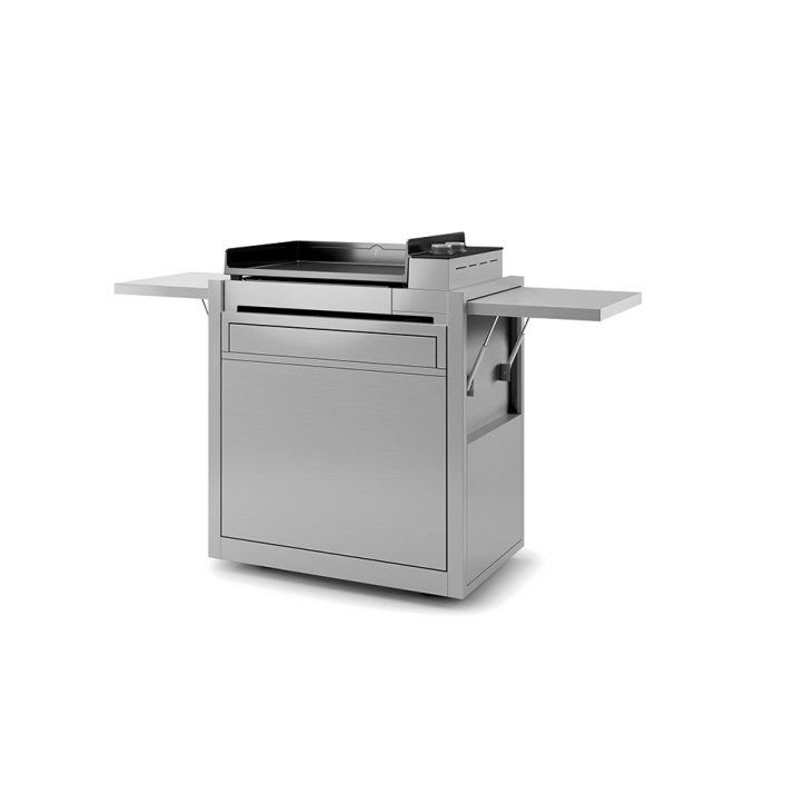 CHARIOT FERMÉ EN INOX POUR PLANCHA PREMIUM 60 FORGE ADOUR CHARIOT FERMÉ EN INOX POUR PLANCHA PREMIUM 60 FORGE ADOUR