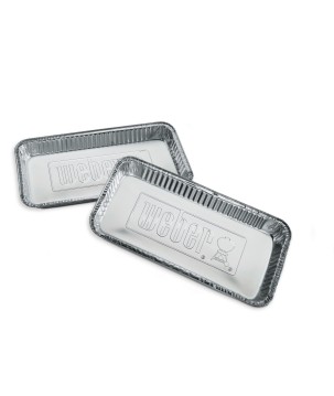 BANDEJAS ALUMINIO PARA BBQ WEBER DE CARBON 57cm.