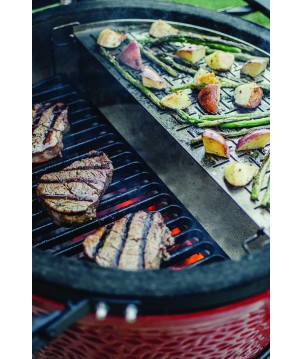 GRILLE DEMI-LUNE POUR POISSON ET LÉGUMES KAMADO JOE CLASSIC JOE