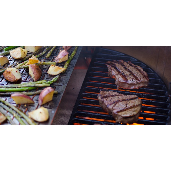 PARRILLA MEDIA LUNA HIERRO FUNDIDO KAMADO JOE BIG JOE