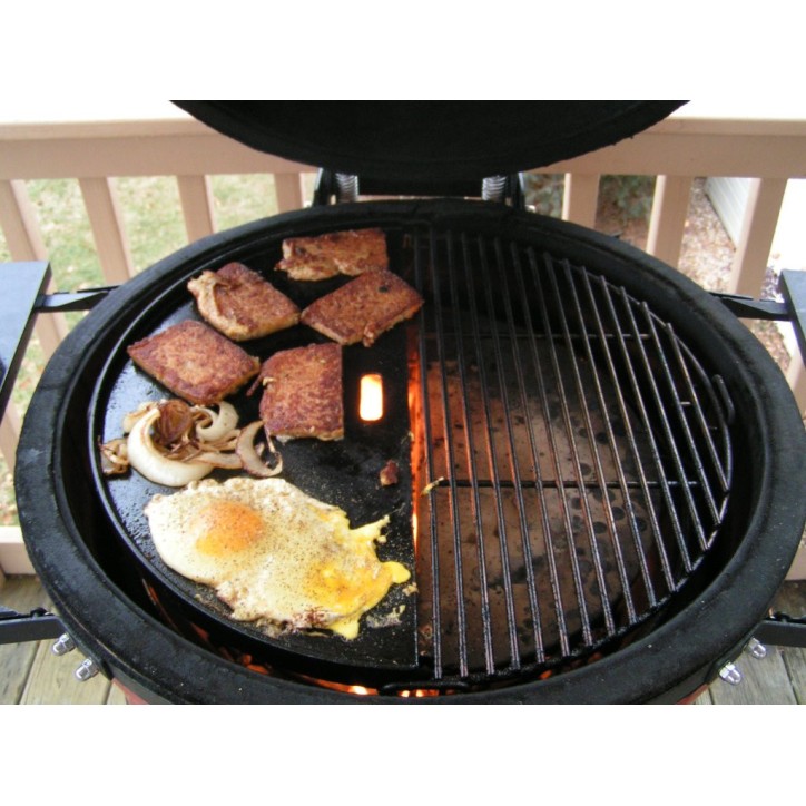 PLANCHA MEDIA LUNA REVERSIBLE HIERRO FUNDIDO KAMADO JOE BIG JOE