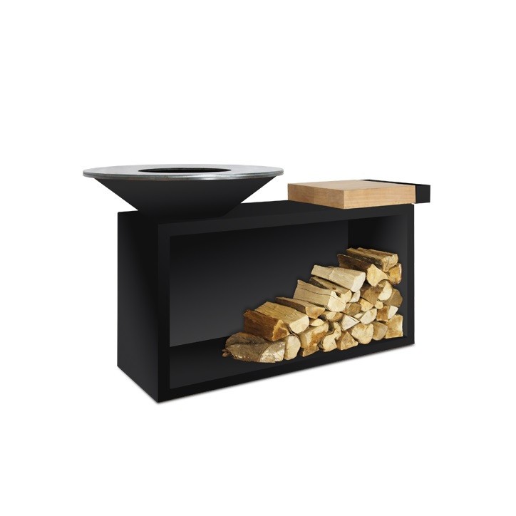 BARBACOA OFYR ISLA DE MADERA BLACK OIB-85-TW BARBACOA OFYR ISLA DE MADERA BLACK OIB-85-TW