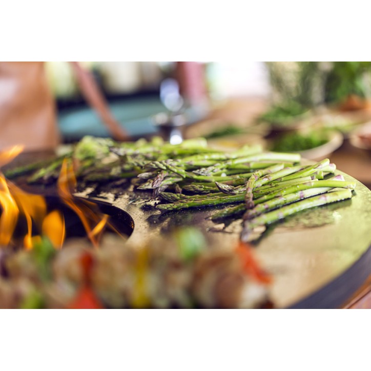 BARBECUE OFYR ISLAND TEAK WOOD BLACK OIB-100-TW BARBECUE OFYR ISLAND TEAK WOOD BLACK OIB-100-TW