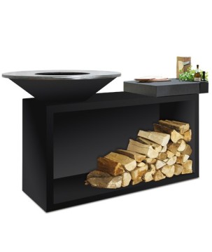 BARBECUE OFYR ISLAND CERAMIC BLACK OIB-85-CD