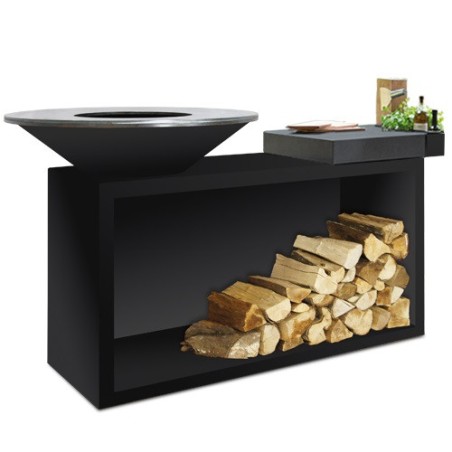 BARBECUE OFYR ISLAND CÉRAMIQUE BLACK OIB-85-CD