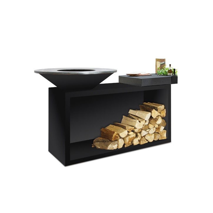 BARBECUE OFYR ISLAND CÉRAMIQUE BLACK OIB-85-CD BARBECUE OFYR ISLAND CÉRAMIQUE BLACK OIB-85-CD