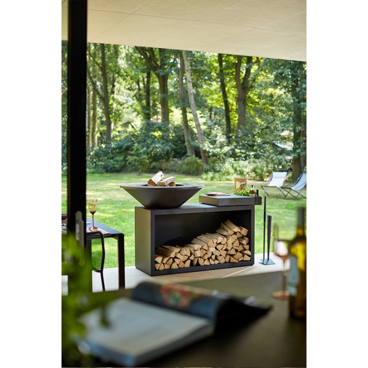 BARBECUE OFYR ISLAND CÉRAMIQUE BLACK OIB-100-CD BARBECUE OFYR ISLAND CÉRAMIQUE BLACK OIB-100-CD