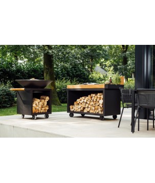 BARBACOA OFYR CLASSIC ALMACENAJE BLACK PRO OCSB-100-PRO