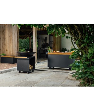 BARBACOA OFYR CLASSIC ALMACENAJE BLACK PRO OCSB-100-PRO