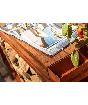 BARBECUE OFYR ISLAND EN BOIS PRO OI-100-PRO-TW