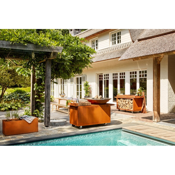 BARBECUE OFYR ISLAND TEAK WOOD PRO OI-100-PRO-TW