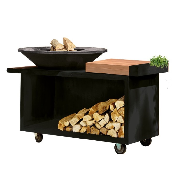 BARBACOA OFYR ISLA DE MADERA BLACK PRO OIB-100-PRO-TW BARBACOA OFYR ISLA DE MADERA BLACK PRO OIB-100-PRO-TW