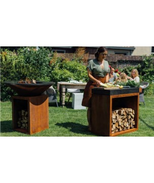 TABLE DE COUPE CÉRAMIQUE STOCKAGE OFYR BUTCHER BLOCK BBS-90-CD