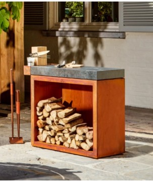 OFYR CERAMIC BUTCHER BLOCK STORAGE BBS-90-CD