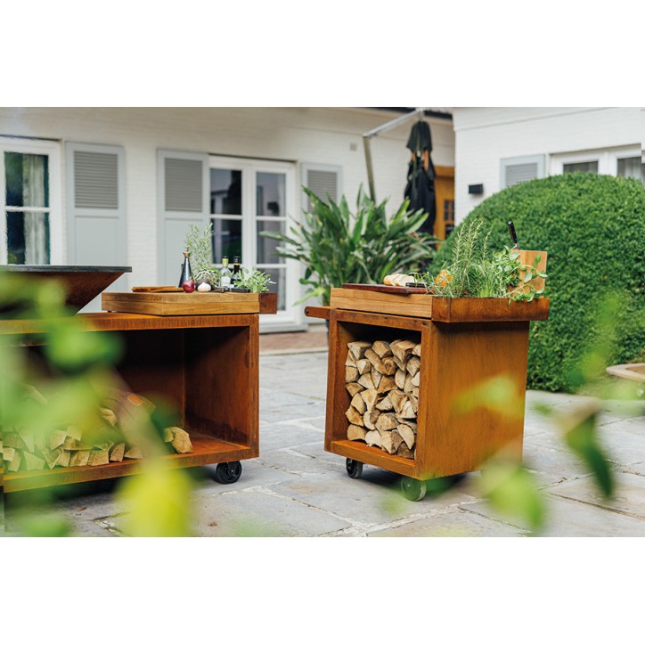 OFYR MISE EN PLACE TABLE PRO TEAK WOOD MP-65-PRO-TW OFYR MISE EN PLACE TABLE PRO TEAK WOOD MP-65-PRO-TW