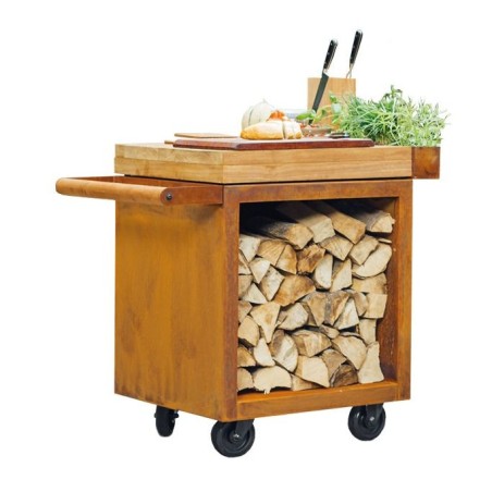 OFYR MISE EN PLACE TABLE PRO TEAK WOOD MP-65-PRO-TW