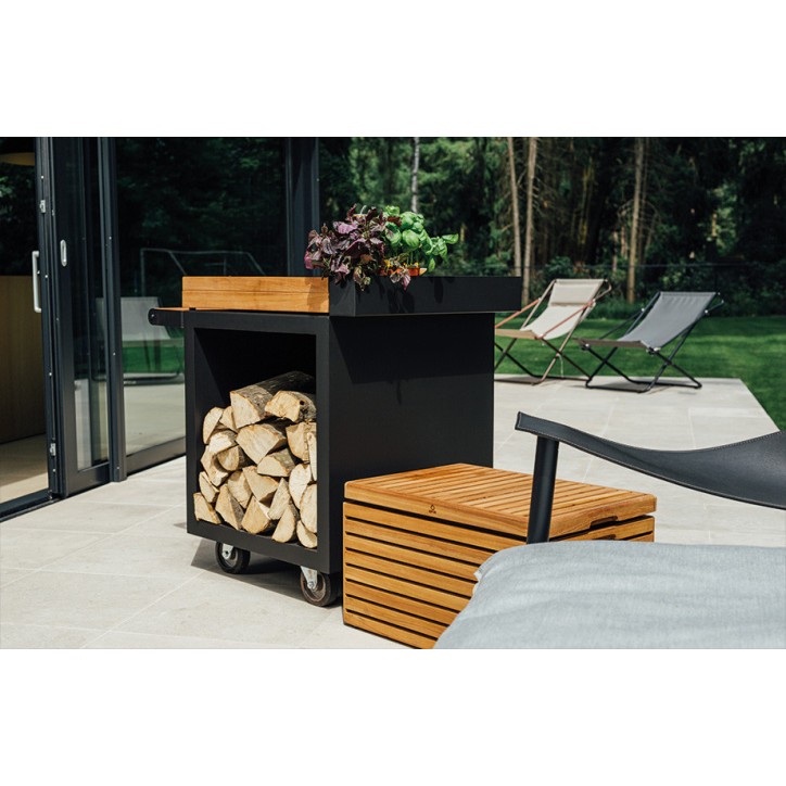 OFYR MISE EN PLACE TABLE PRO EN BOIS BLACK MP-B-65-PRO-TW OFYR MISE EN PLACE TABLE PRO EN BOIS BLACK MP-B-65-PRO-TW