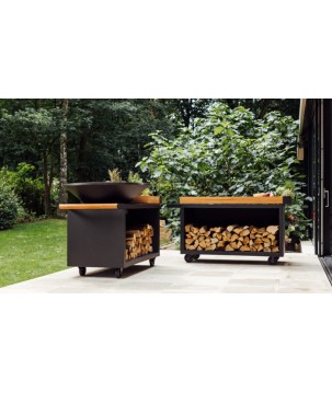 OFYR MISE EN PLACE TABLE PRO EN BOIS BLACK MP-B-135-PRO-TW