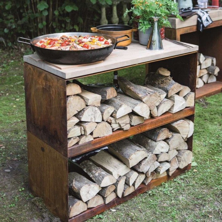 WOOD STORAGE DRESSOIR OFYR WITH 2 SHELVES WS-D WOOD STORAGE DRESSOIR OFYR WITH 2 SHELVES WS-D