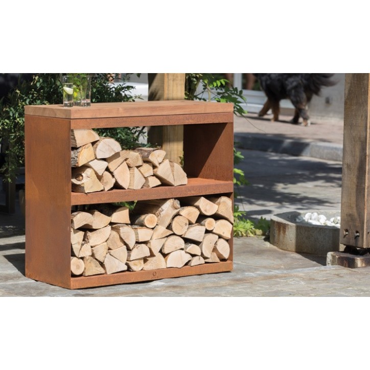 WOOD STORAGE DRESSOIR OFYR AVEC 2 ÉTAGÈRES WS-D WOOD STORAGE DRESSOIR OFYR AVEC 2 ÉTAGÈRES WS-D