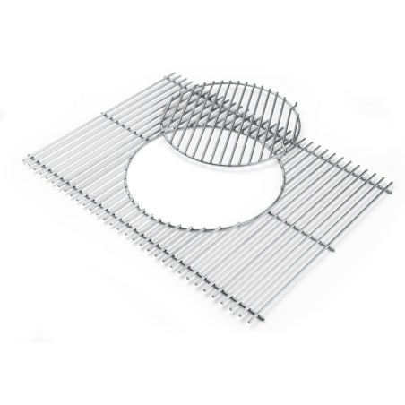 GRILLE DE CUISSON GBS INOX POUR WEBER GENESIS SÈRIE 300 EN ACIER INOXYDABLE