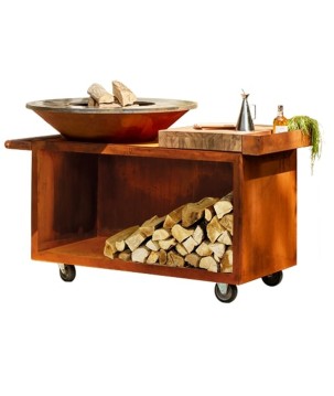 BARBECUE OFYR ISLAND EN BOIS PRO OI-100-PRO-TW