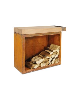 TABLE DE COUPE EN BOIS STOCKAGE OFYR BUTCHER BLOCK BBS-90-TW