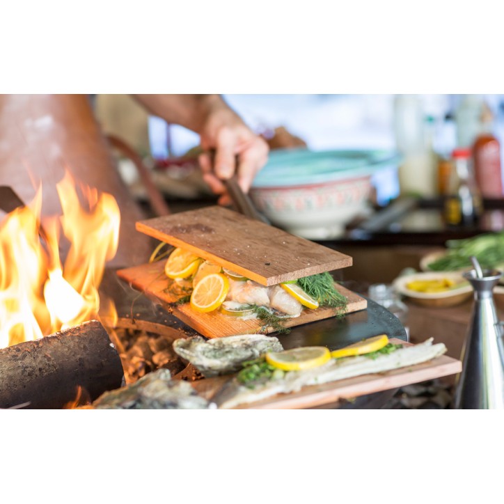 SET OF 3 CEDAR WOOD PLANKS OFYR SET OF 3 CEDAR WOOD PLANKS OFYR