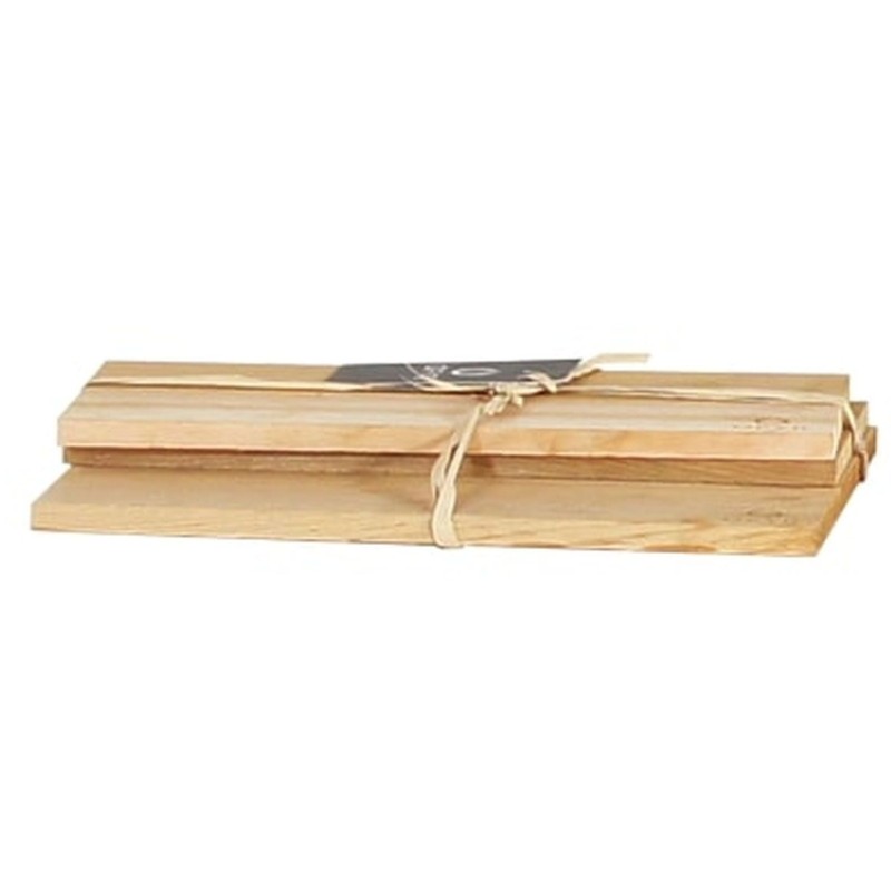 SET OF 3 CEDAR WOOD PLANKS OFYR