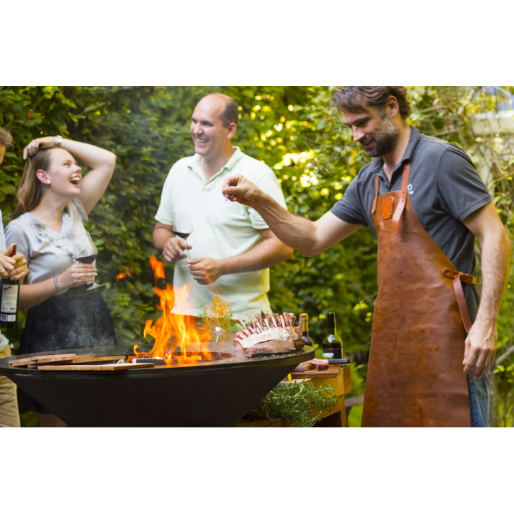 LEATHER APRON BLACK OFYR LEATHER APRON BLACK OFYR