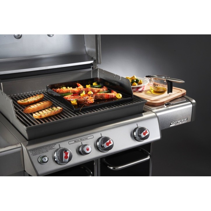 PLANCHA EN FONTE ÉMAILLÉE POUR BBQ À GAZ PLANCHA EN FONTE ÉMAILLÉE POUR BBQ À GAZ