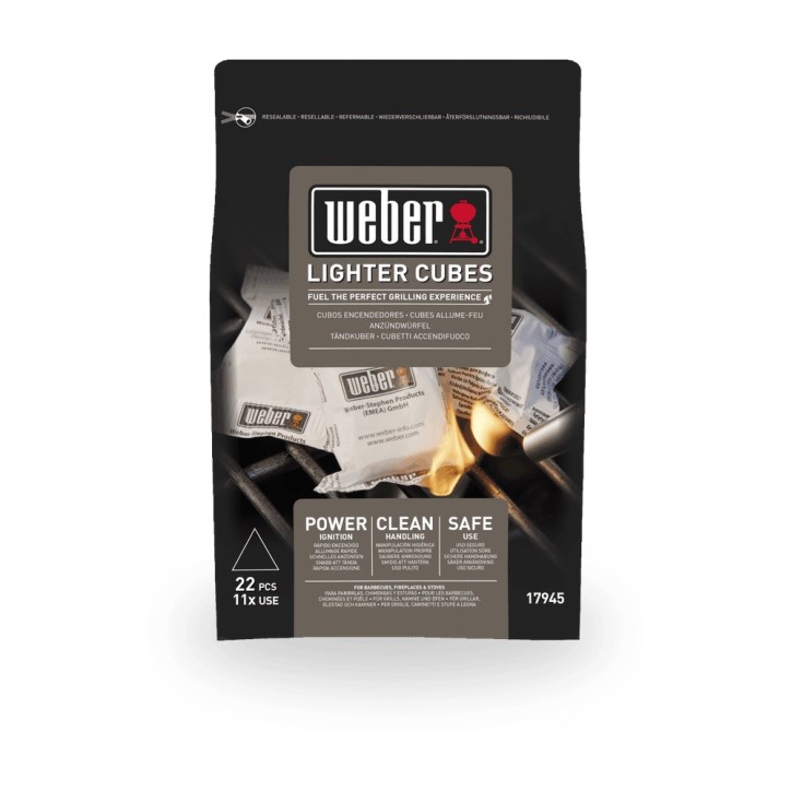 PACK DE 22 PASTILLAS DE ENCENDIDO WEBER