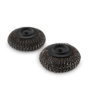 2 CABEZALES DE RECAMBIO PARA EL ESTROPAJO PARA PLANCHA WEBER