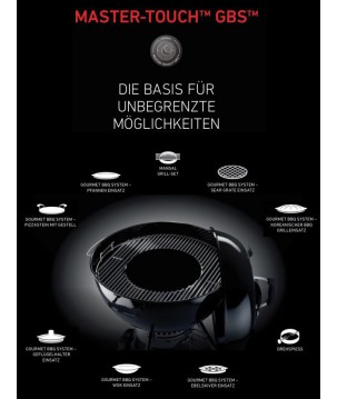 WEBER MASTER-TOUCH GBS C-5750 SLATE BLUE BARBECUE 