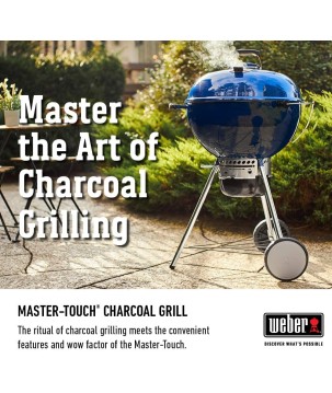 BARBECUE WEBER MASTER-TOUCH C-5750 SMOKE GREY GBS 57cm