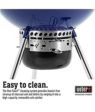 BARBECUE WEBER MASTER-TOUCH C-5750 SMOKE GREY GBS 57cm