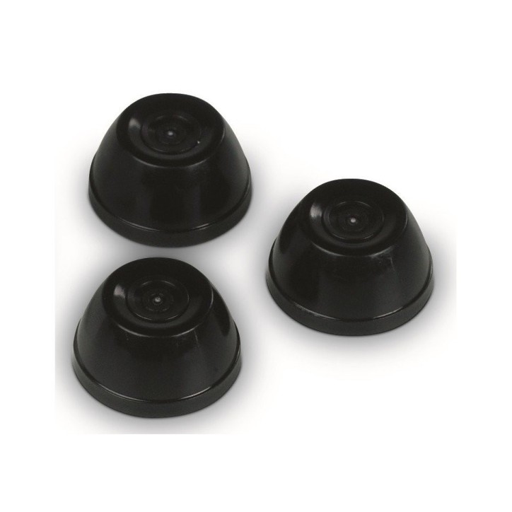 LOT DE 3 ROUES CLIPS DE FIXATION