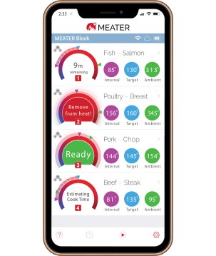 TERMÓMETRO INALÁMBRICO PARA CARNE MEATER BLOCK